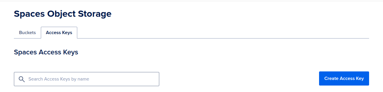 DigitalOceanSpaces step 2
